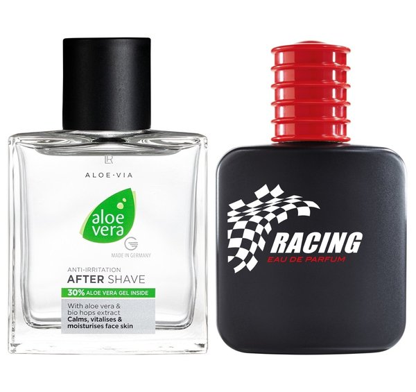 LR Racing Eau de Parfum After Shave - Set Aufregender Herrenduft